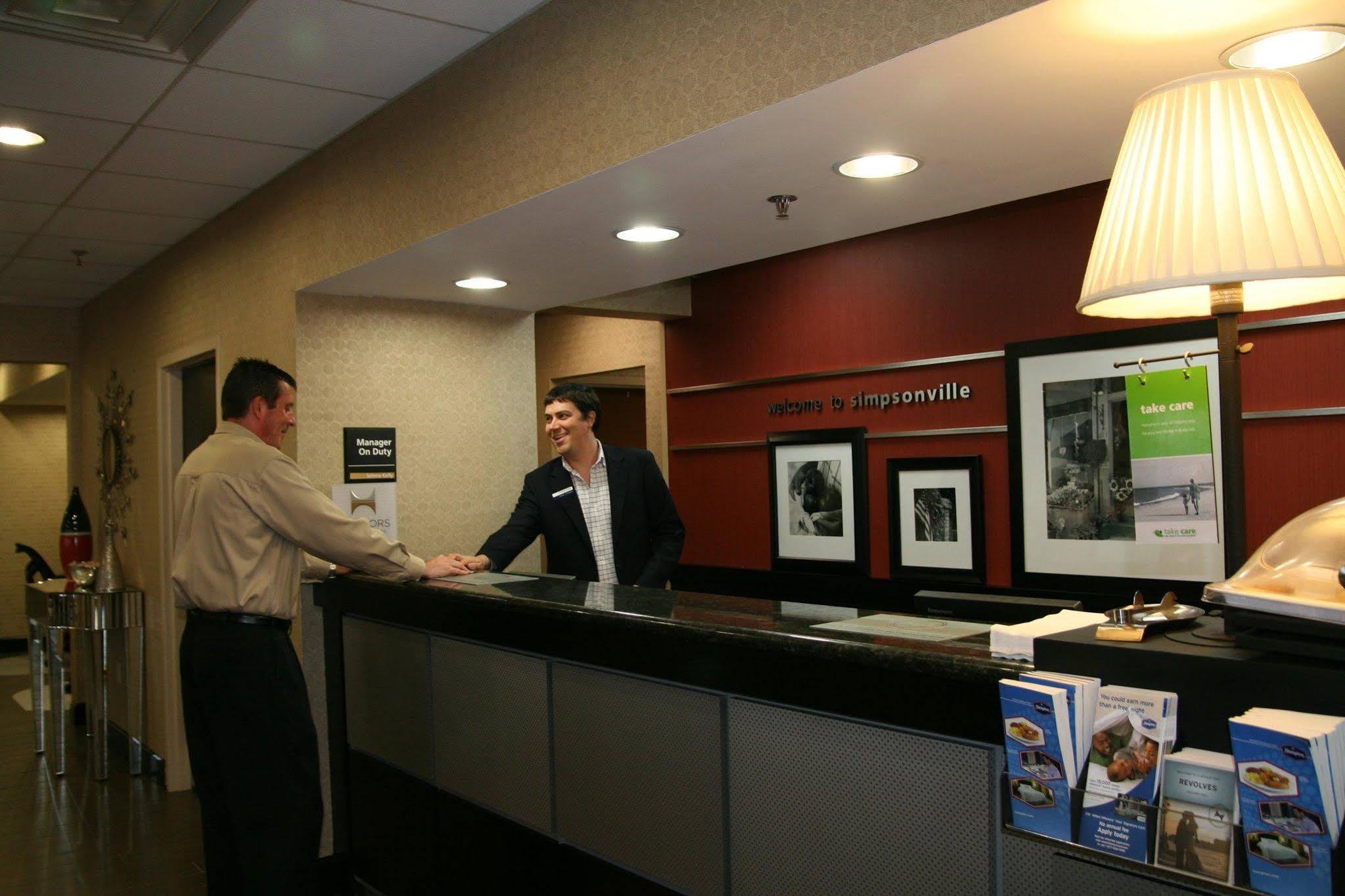 Hampton Inn Greenville-Simpsonville Exterior foto